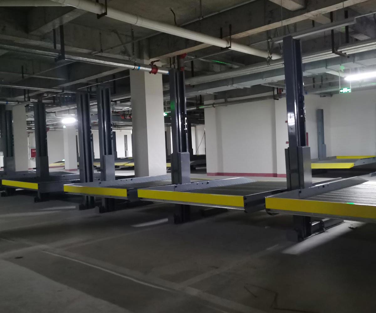 陜西省雙層PSH型立體停車拆除