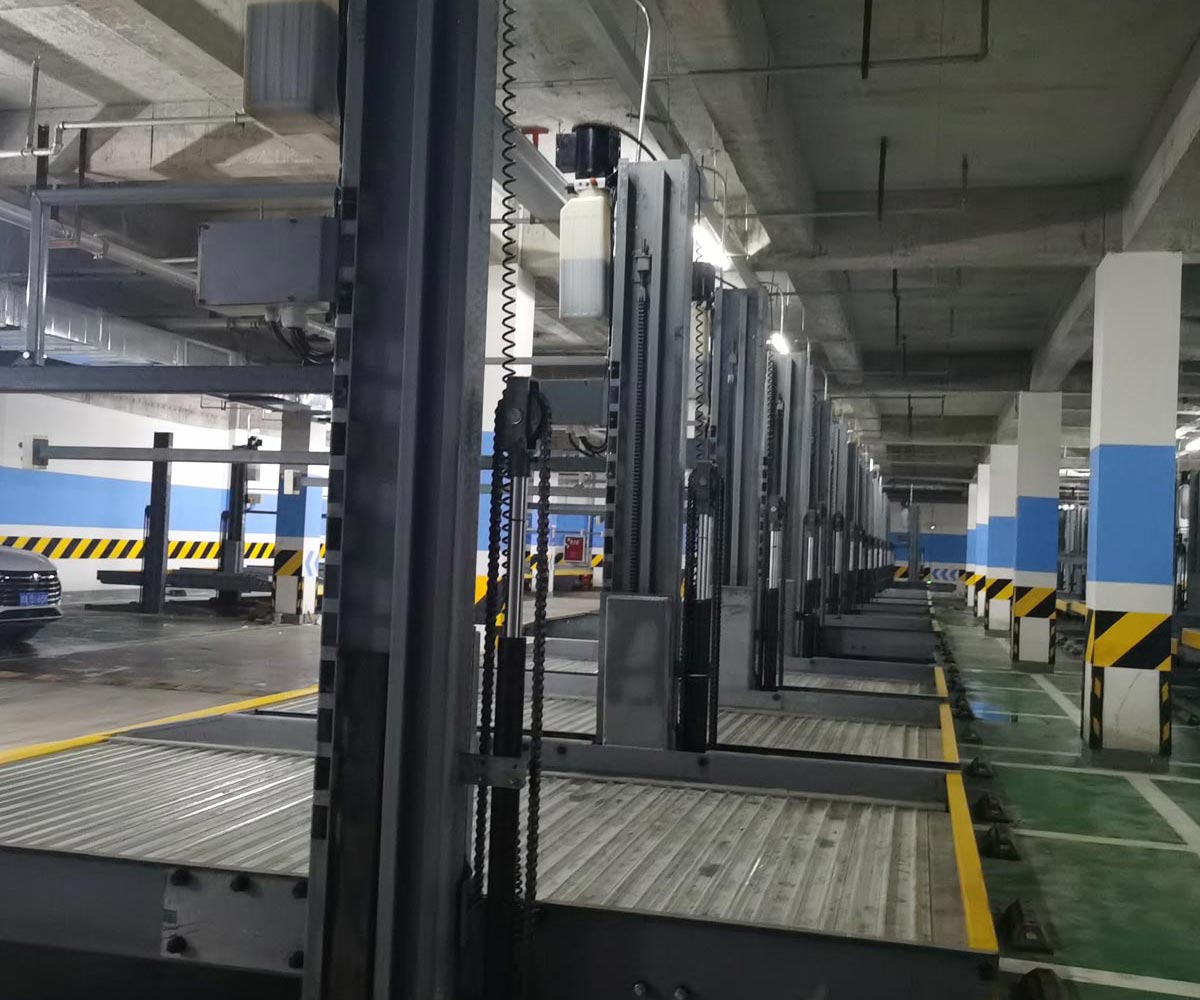 湖南省2層簡易升降立體停車拆除