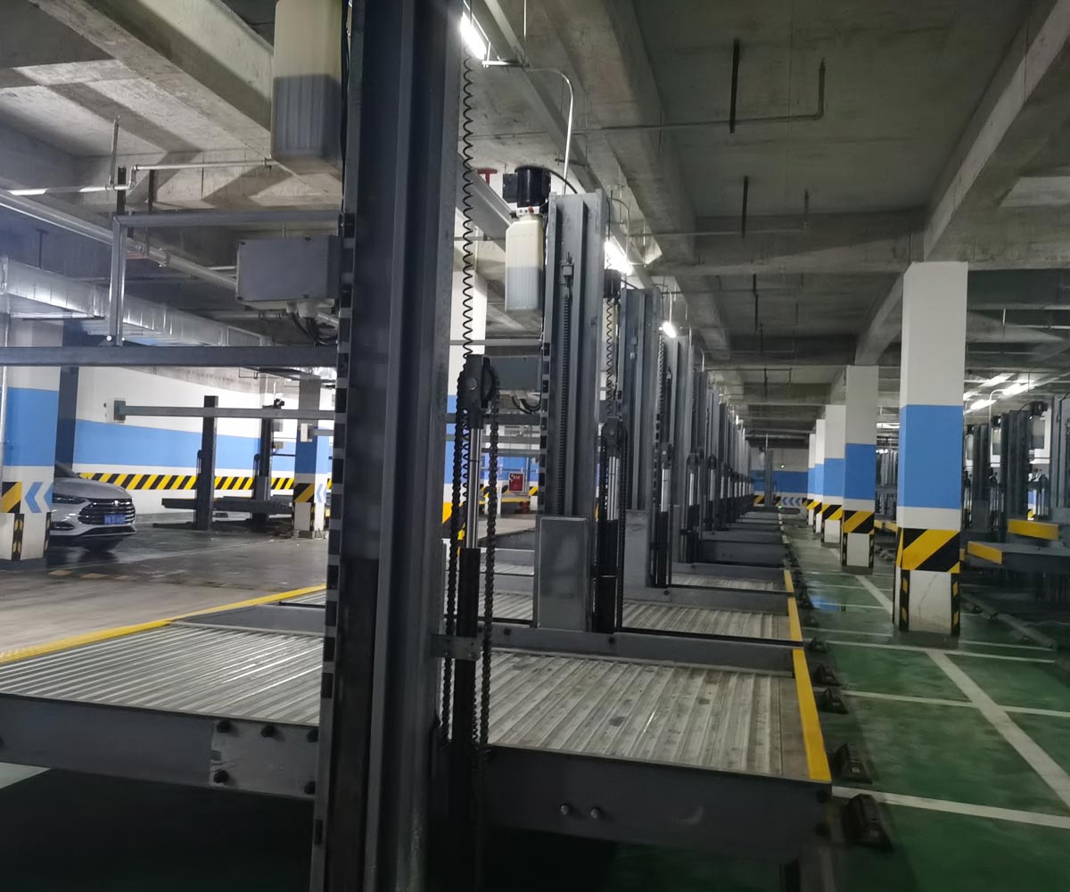 二層升降式停車立體車庫 二層升降式停車立體車庫