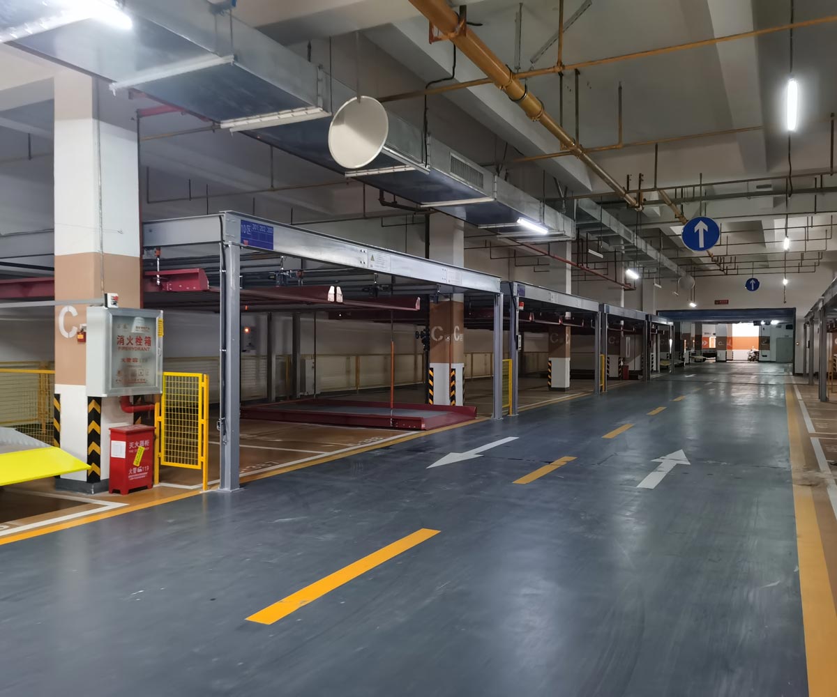 小區雙柱簡易升降類立體車庫 小區雙柱簡易升降類立體車庫