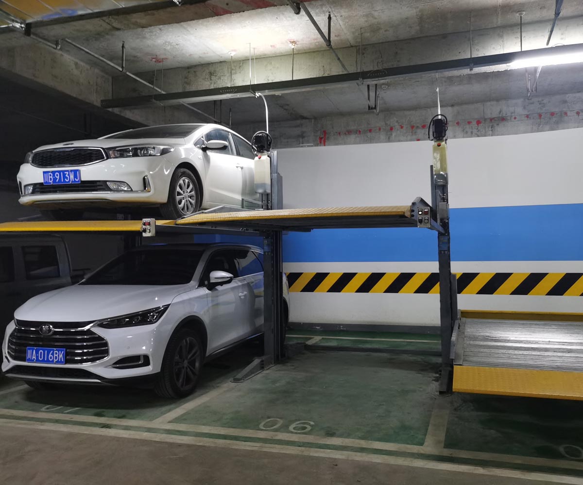 小區(qū)地下室升降式機械式停車庫 小區(qū)地下室升降式機械式停車庫