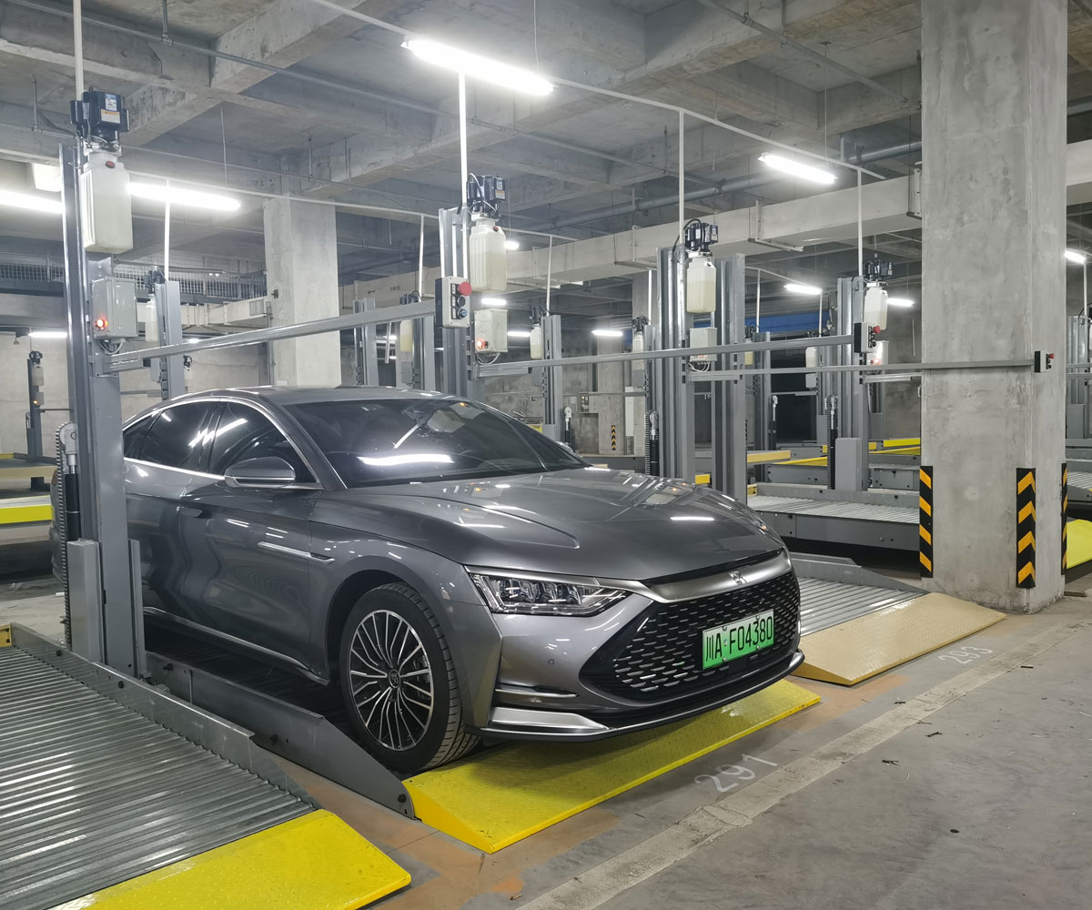 小區(qū)二層簡(jiǎn)易式機(jī)械停車