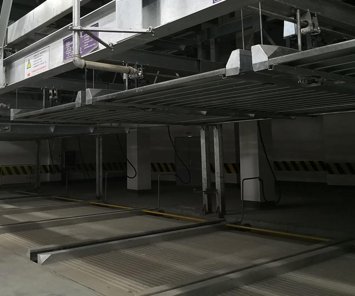 雙層升降橫移式立體車庫停車設備 雙層升降橫移式立體車庫停車設備
