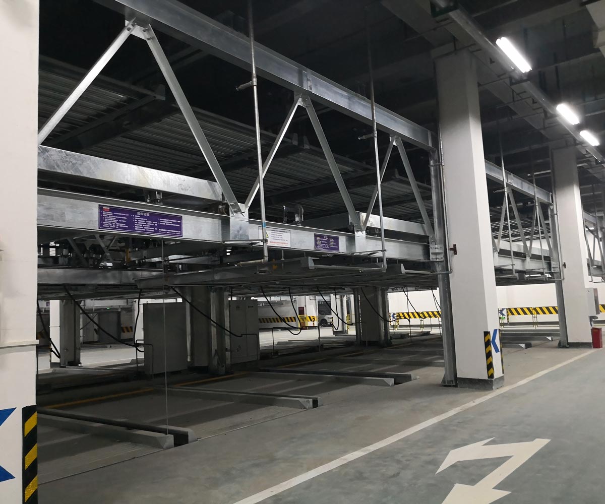 三層升降平移機械停車庫 三層升降平移機械停車庫